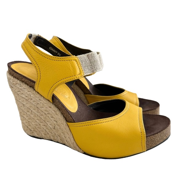 Donald J Pliner Ginny Espadrille Cork Wedge Sandals Size 7M - Picture 2 of 16